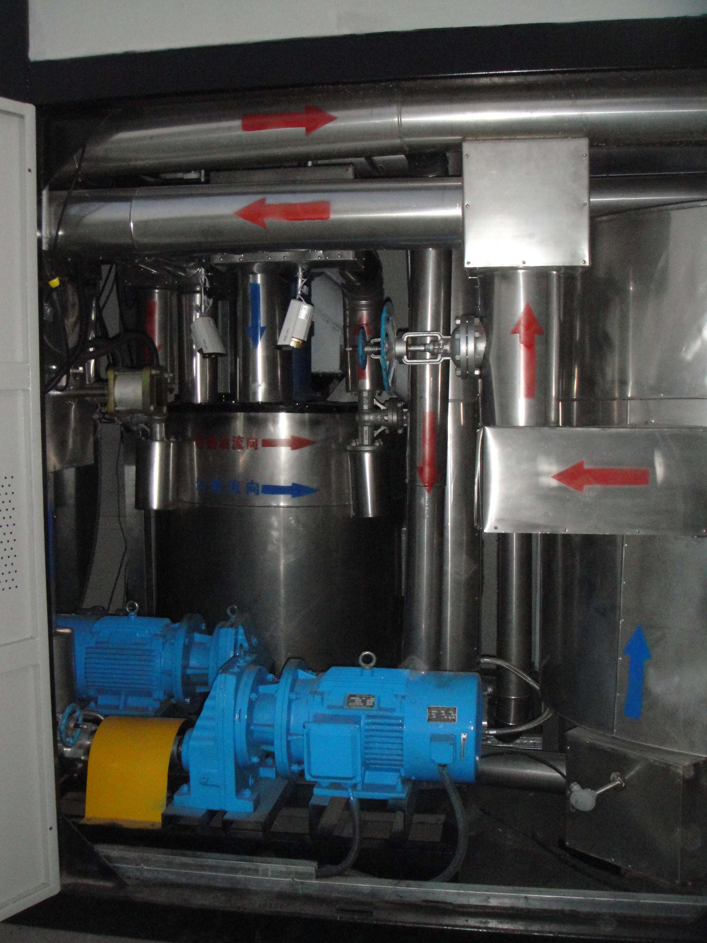 橡膠瀝青設(shè)備，改性瀝青設(shè)備清晰的管路走向