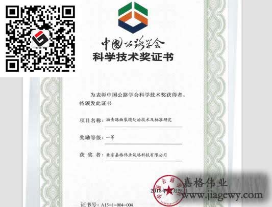 中國公路學(xué)會，瀝青路面裂縫處治技術(shù)及行業(yè)標準